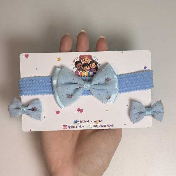 Kit Faixinha e Lacinhos Floral